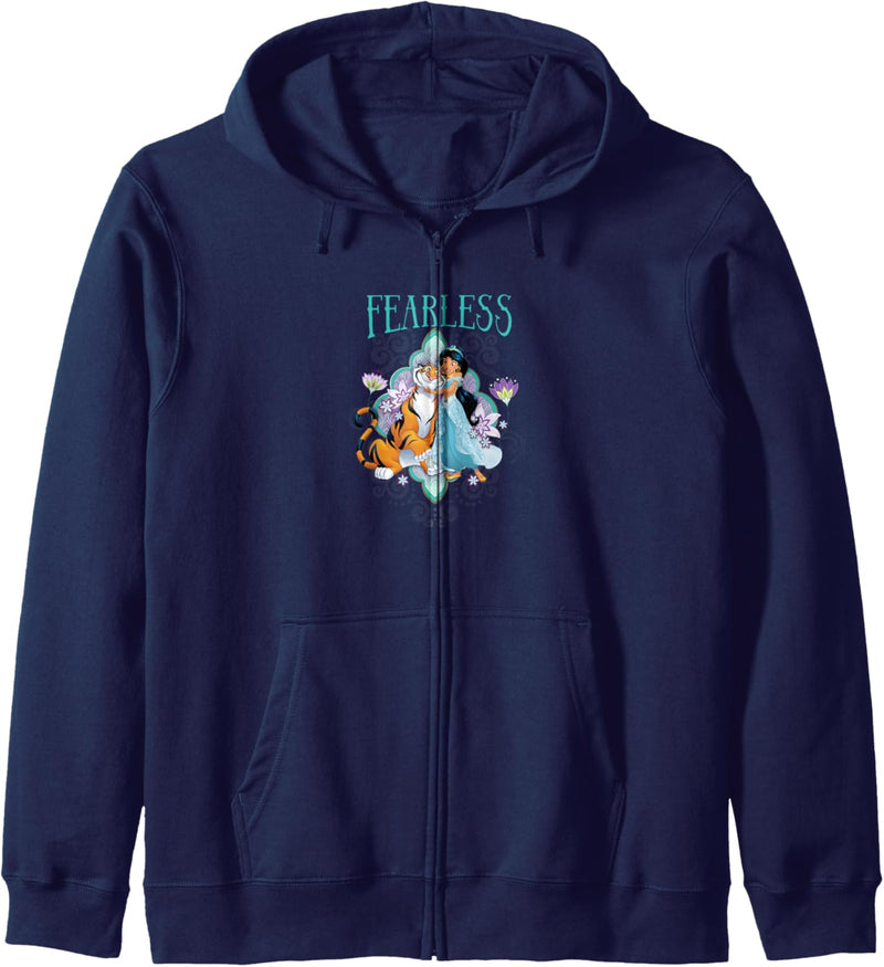 Disney Aladdin Jasmine And Rajah Fearless Mandala Portrait Kapuzenjacke