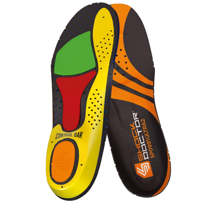 Shock Doctor Active Ultra Einlegesohle Men's 5.5-6.0/Women's 6.5-7.0, Men's 5.5-6.0/Women's 6.5-7.0