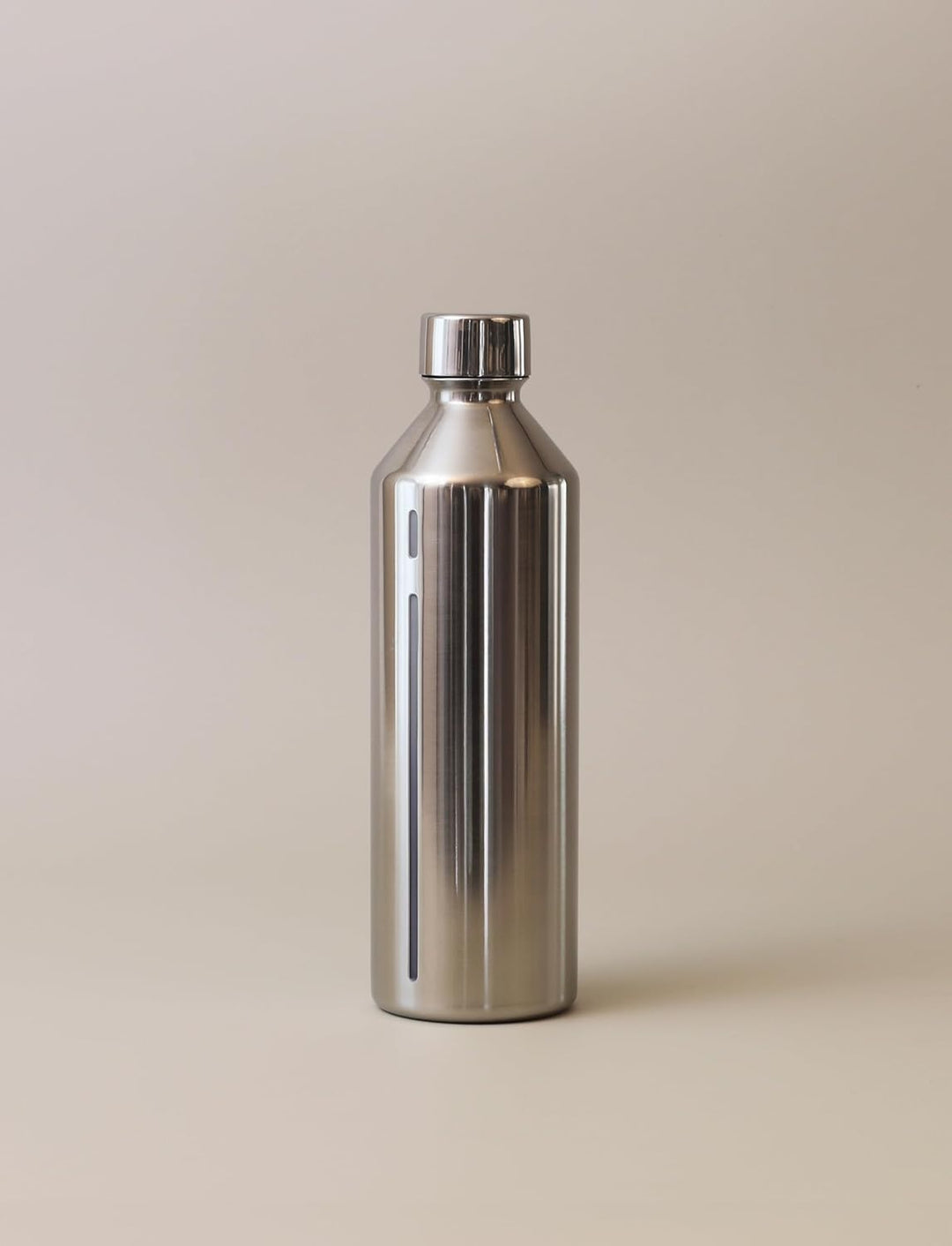 Stelton Brus Wassersprudler Flasche Steel | Edelstahl-Flaschen für Wassersprudler | Wasserflasche, 1