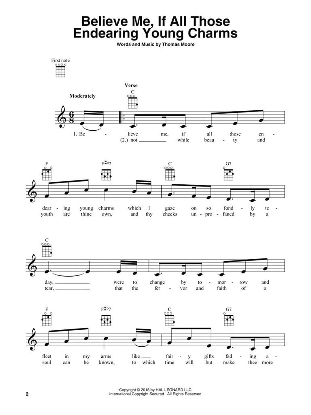 Irish Ukulele Songbook: 30 Favorites To Strum &amp; Sing, Taschenbuch