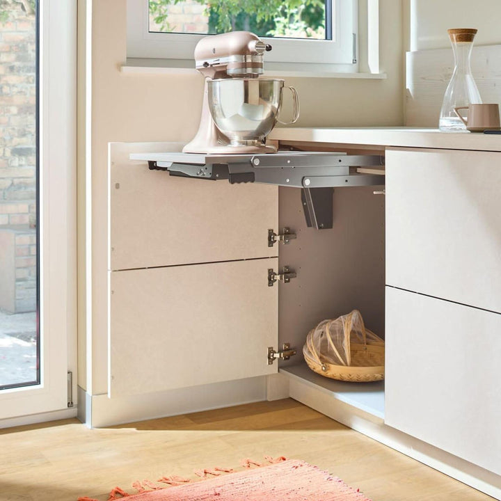 KESSEBÖHMER ChefsTable Parallelschwenkmechanik Unterschrank Schwenkbeschlag belastbar bis 16 kg (ohn