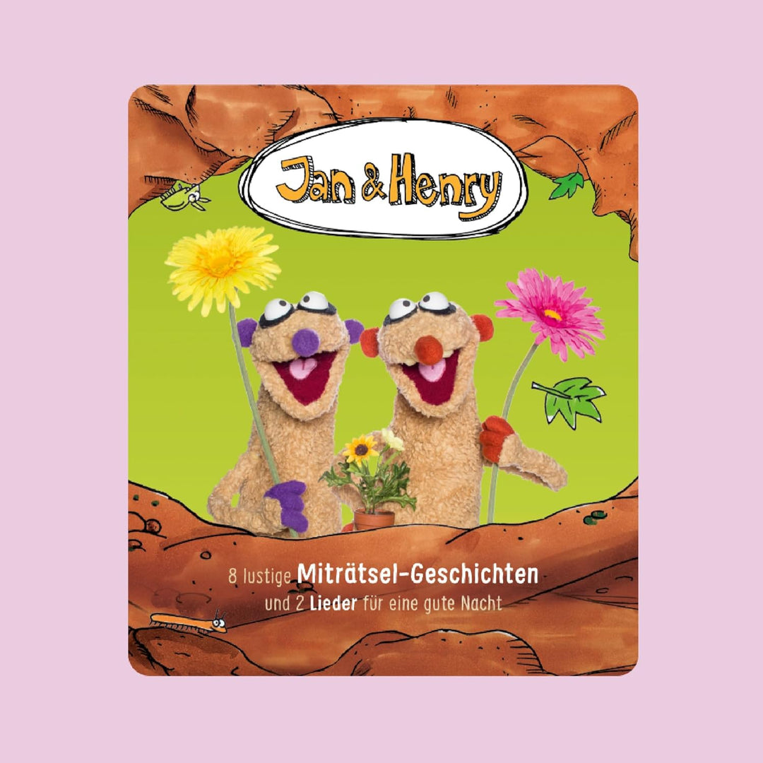 tonies Hörfiguren für Toniebox, Jan und Henry – 8 Rätsel und 2 Lieder, Hörspiel mit Liedern für Kind