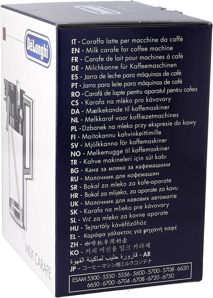Kompatibel/Ersatz für DeLonghi 5513294531 Milchbehälter ESAM 6700/5500/5600 Kaffeeautomat De'Longhi