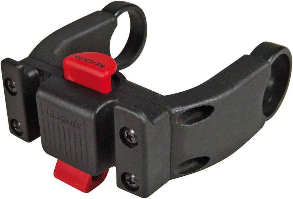 KLICKfix Zubehör Lenkeradapter E, Schwarz (Model 0211EB), One Size Ohne Schloss Single, Single