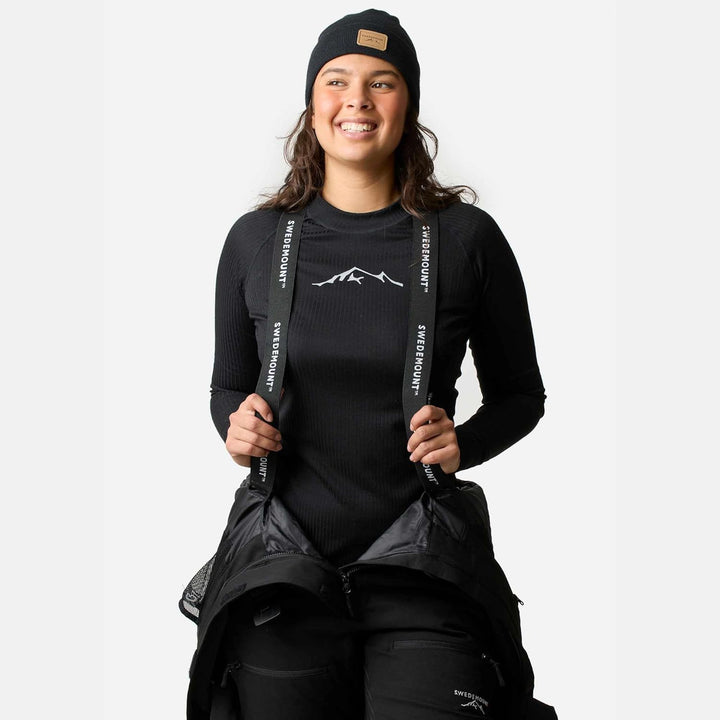 Swedemount Cervinia Skianzug für Damen 34 Schwarz, 34 Schwarz
