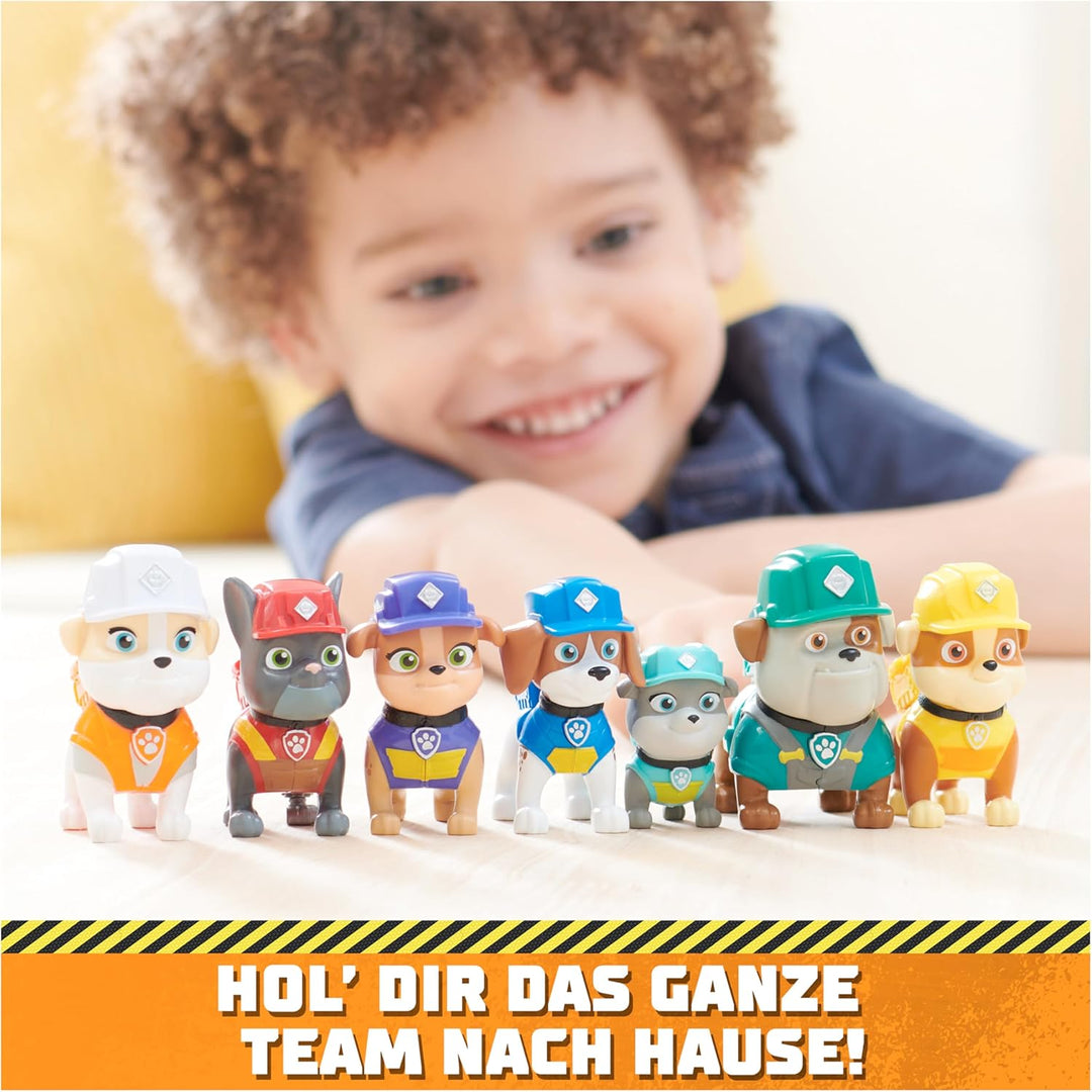 Rubble & Crew - Spielfiguren-Geschenkset mit 7 Hundefiguren zum Sammeln, Spielzeugfiguren, Spielzeug
