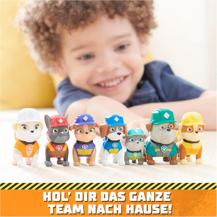 Rubble & Crew - Spielfiguren-Geschenkset mit 7 Hundefiguren zum Sammeln, Spielzeugfiguren, Spielzeug