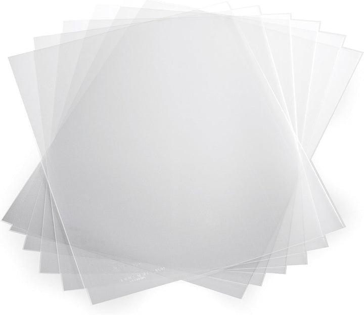 Durable 293919 Klemmschienenhülle (PP, für circa 1-100 Blatt) 50 Stück transparent & Durable 293119