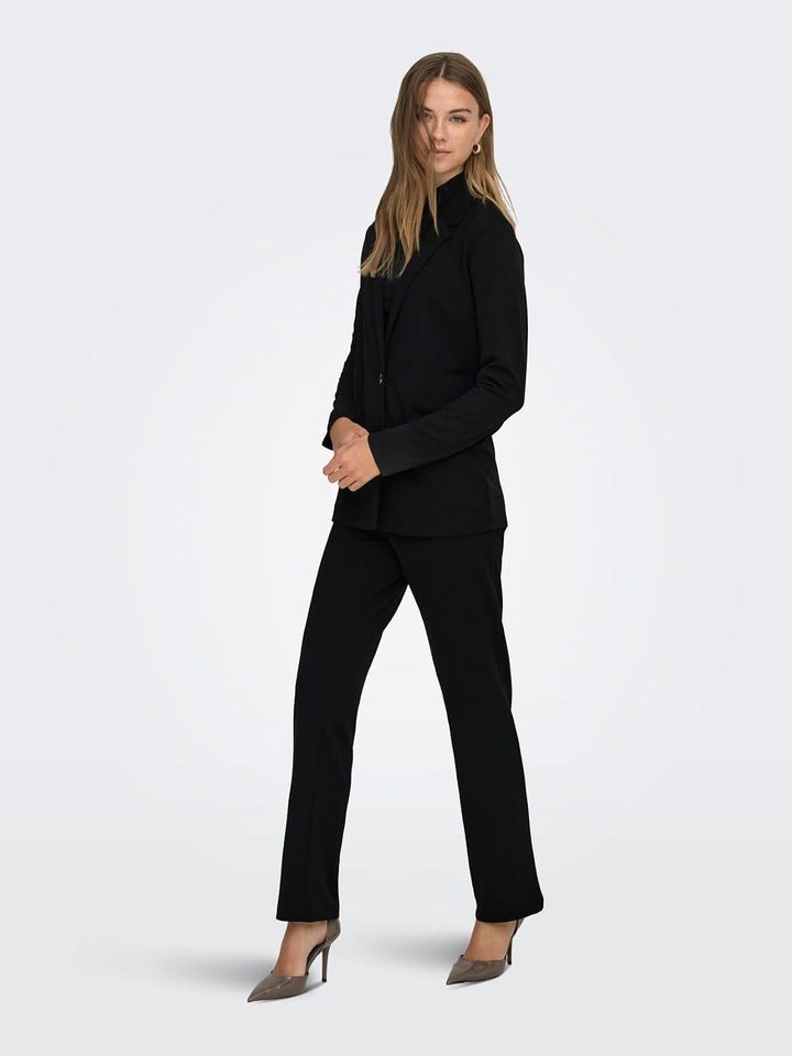 JdY Damen Hose Jdygeggo Straight Pant JRS Noos XS / 34L Schwarz, XS / 34L Schwarz