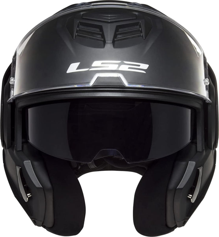 LS2, Klapphelme motorrad ADVANT solid black mat, S S Black mat, S Black mat