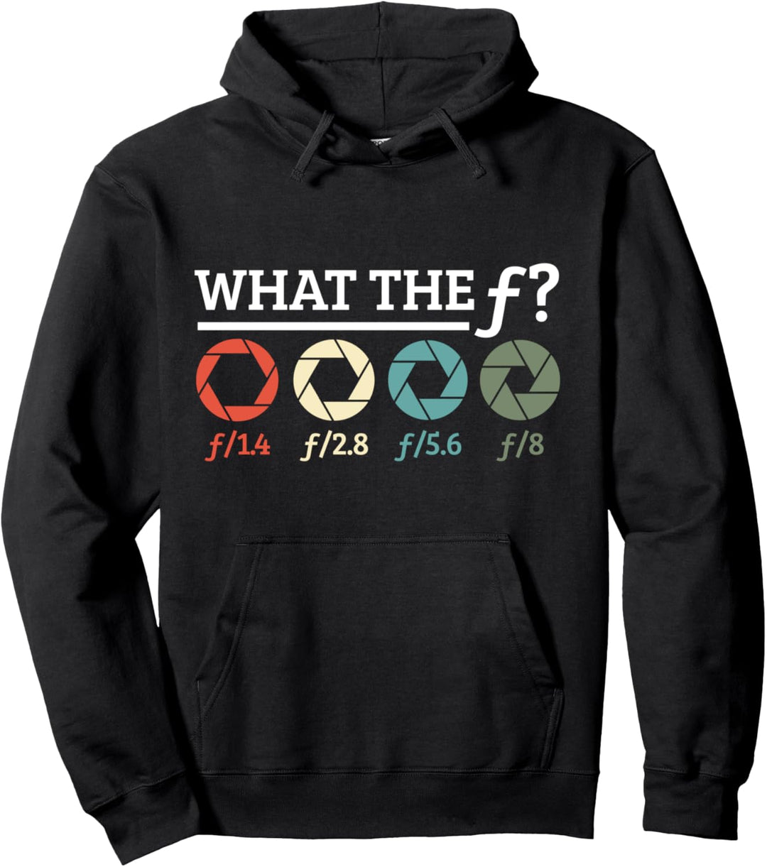 Fotografen Kamera Blende | Schwarz Weiss Fotografie Pullover Hoodie