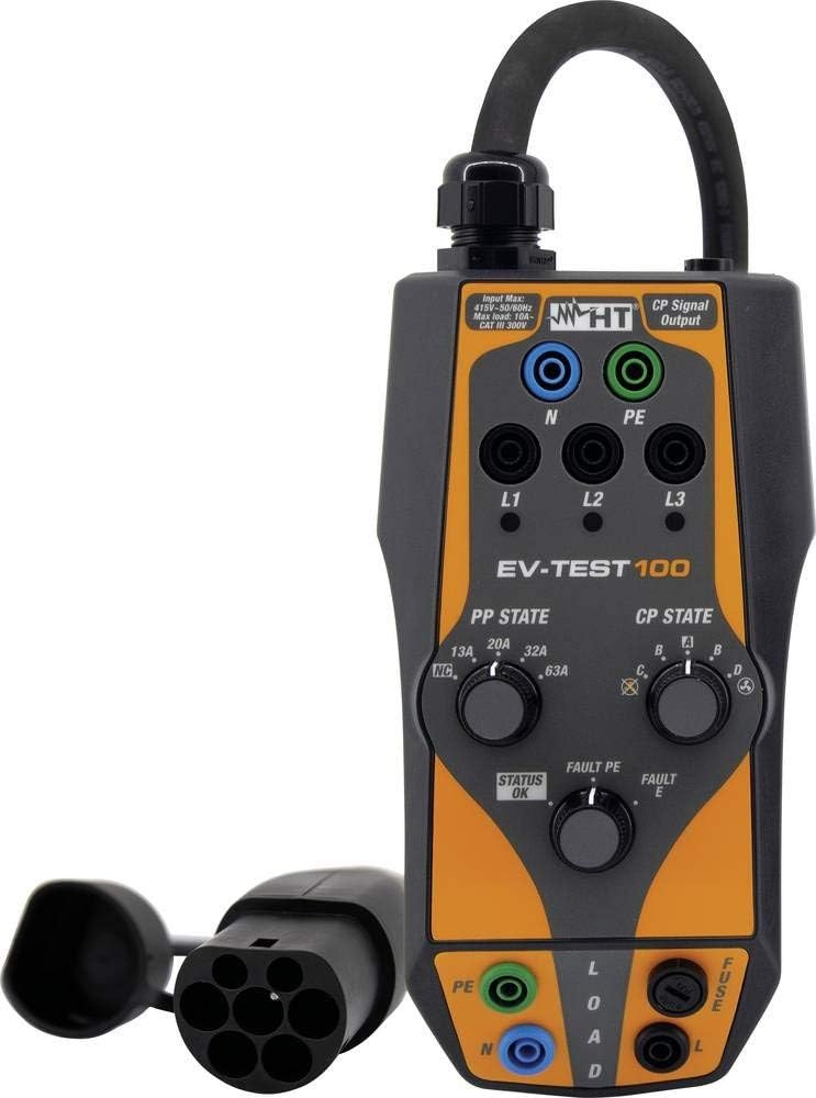 HT Instruments 1010960 EV-TEST100 Prüfadapter Prüfadapter für E-Ladestationen 1St.