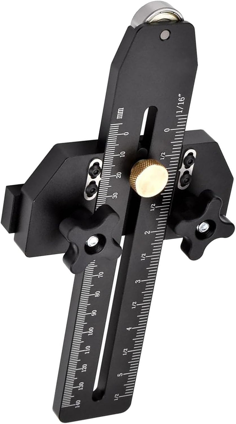 Aluminium Legierung Dünne Rip Jig Tisch Sah Zaun Führung Tisch Säge Zubehör mit Roller Limiter