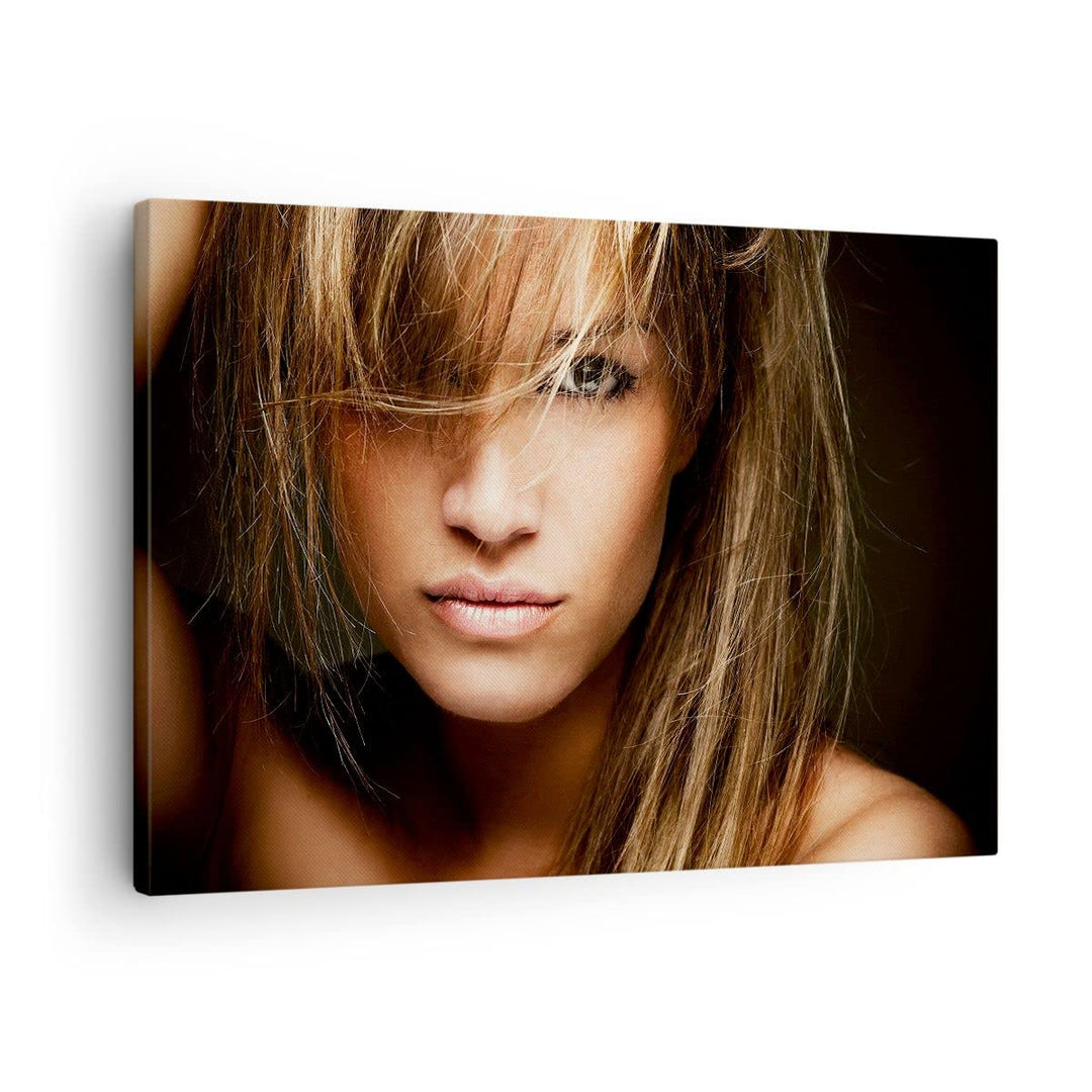 Bilder auf Leinwand Weiblich mode modell nackt Leinwandbild 70x50cm Wandbilder Dekoration Wohnzimmer