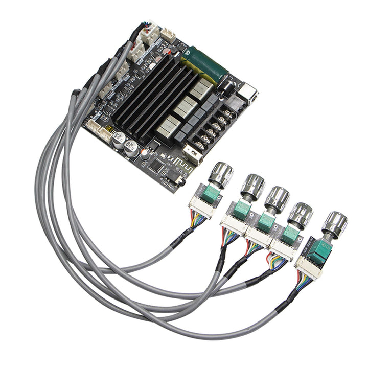 Sound-Leistungs Verstärker Modul 100W und 200W Subwoofer Output 2.1 Kanal BT Digital Sound-Leistungs