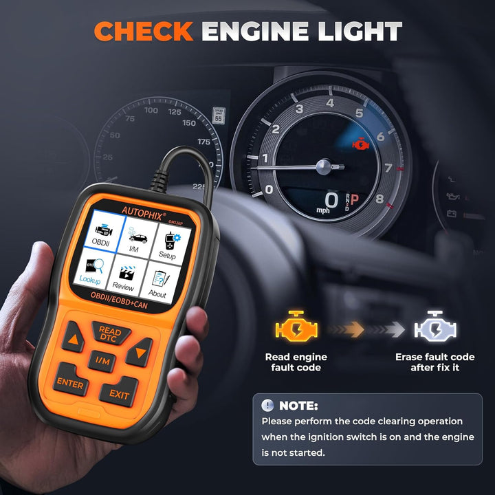 AUTOPHIX OM126P OBD2 Diagnosegerät Universal KFZ-Fehlercode-Lesegerät kfz diagnosegerät für alle Fah