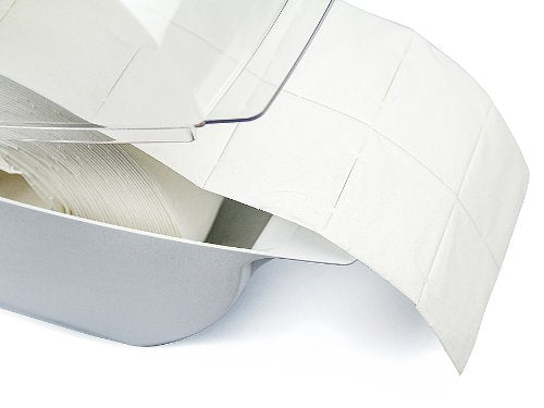 ND24 NailDesign Premium Clean Pad Box aus Kunststoff – Clean Pad Spender mit praktischer Spenderöffn