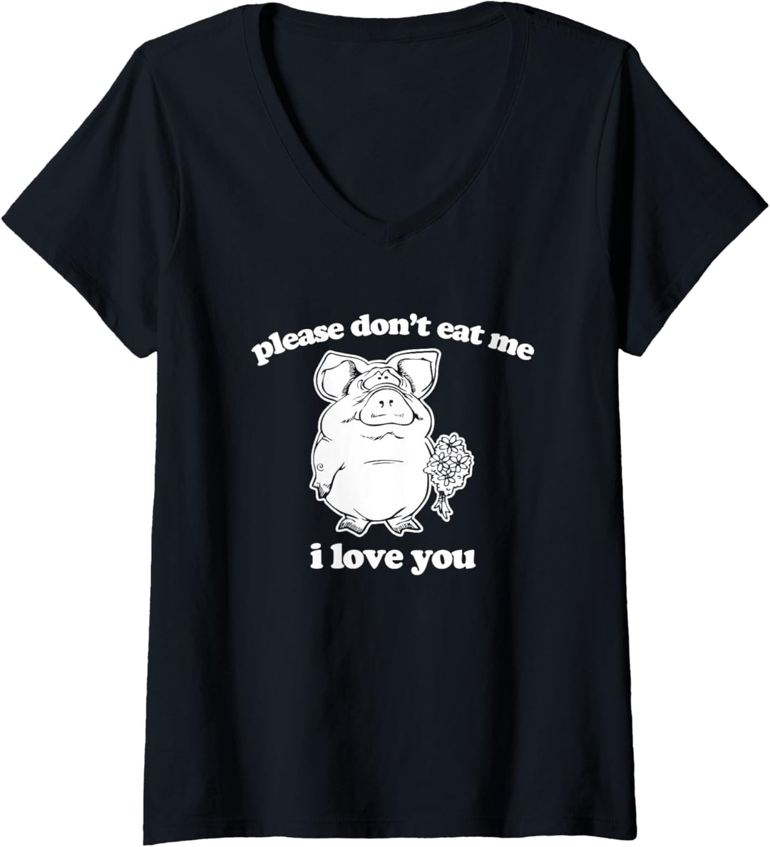 Lustiges Vegan Shirt: Please Don&
