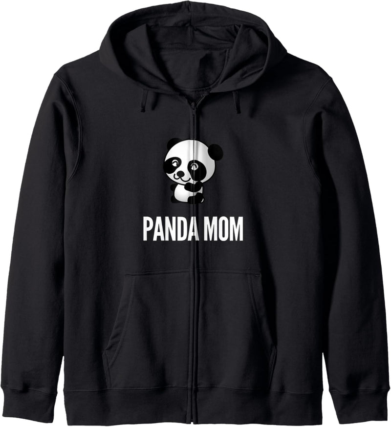 Panda Mom Kapuzenjacke