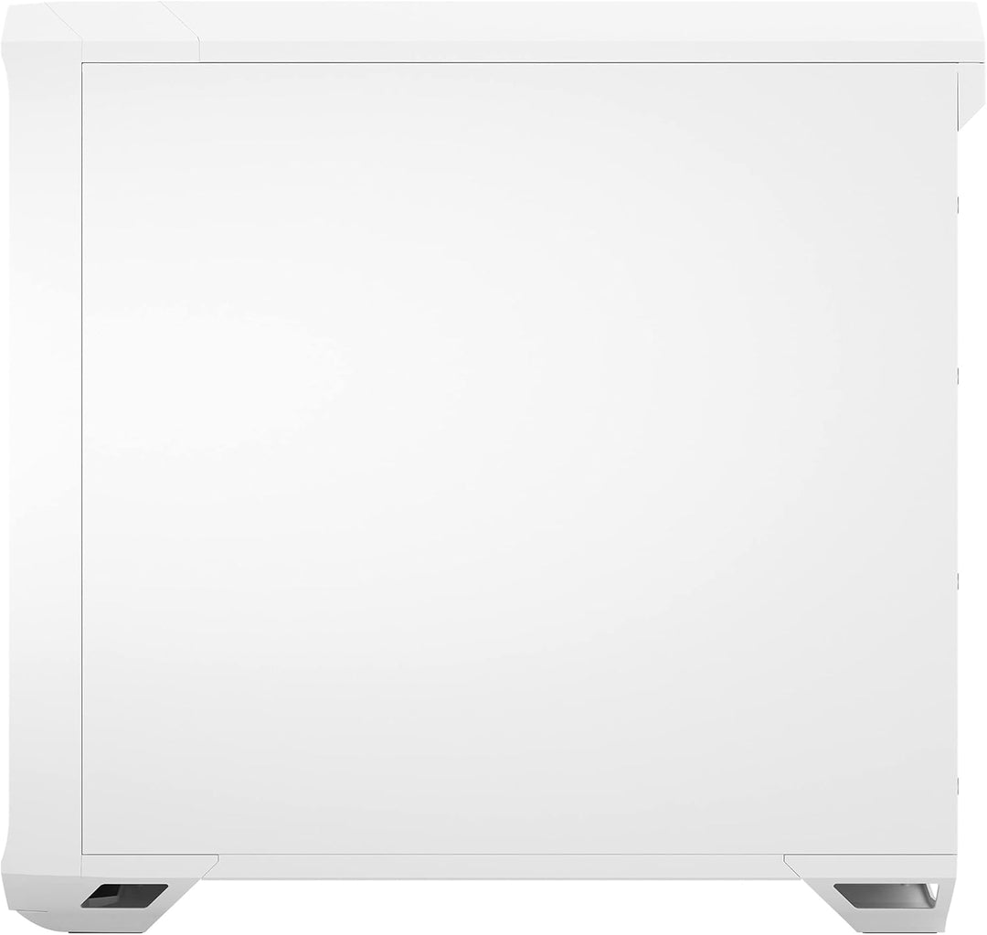 Fractal Design Torrent White - Clear Tint Tempered Glass Side Panel - Open Grille for Maximum air In