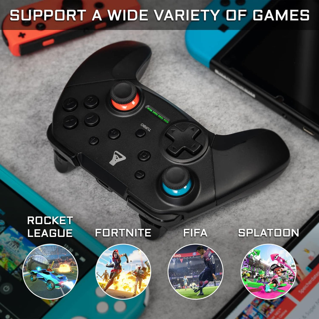 THE G-LAB K-Pad THORIUM Switch Wireless Bluetooth Gaming Controller mit integrierter Vibration, Game