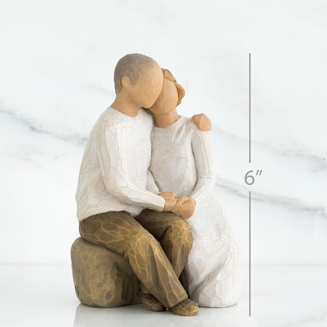 Enesco Willow Tree 26184 Figur Jahrestag, 7,6 x 3,8 x 15,2 cm, Natur Geburtstag / Jahrestag, Geburts