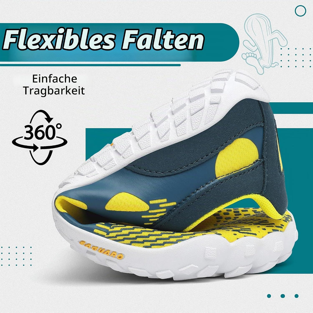 SAGUARO Unisex Barfussschuhe Outdoor Zehenschuhe mit Breite Zehenbox &amp; Zero-Drop Sohle Gr.36-48 37 E
