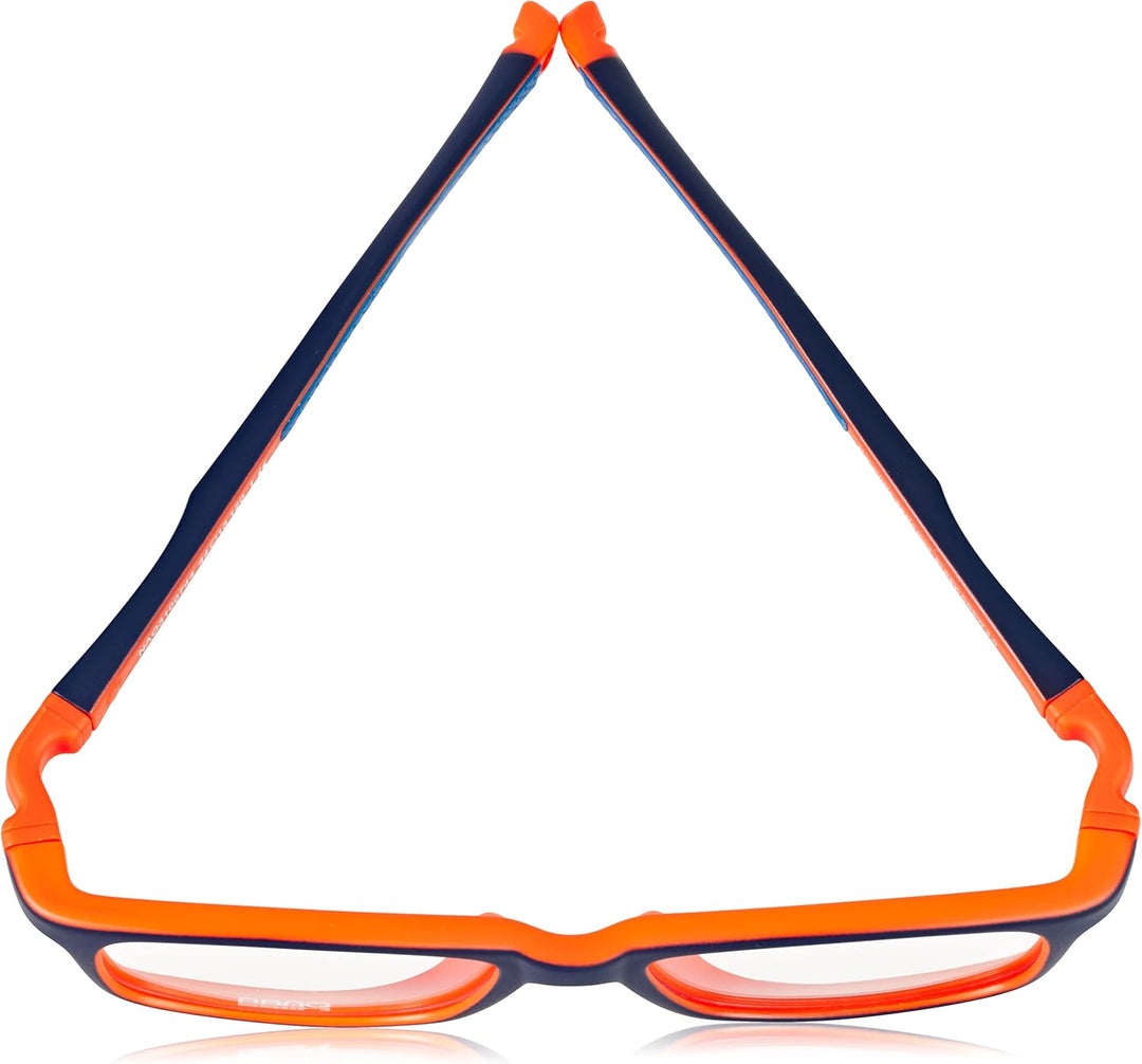 NANOVISTA Unisex-Kinder Sleek Crew 3.0 Sonnenbrille, Bicolor Marino Mate/Naranja, 44