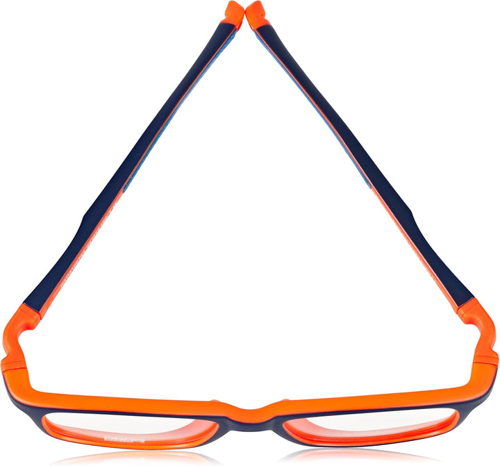 Nano Vista Unisex Kinder Sleek Crew 3.0 Sonnenbrille 46 Bicolor Marino Mate/Naranja, 46 Bicolor Mari