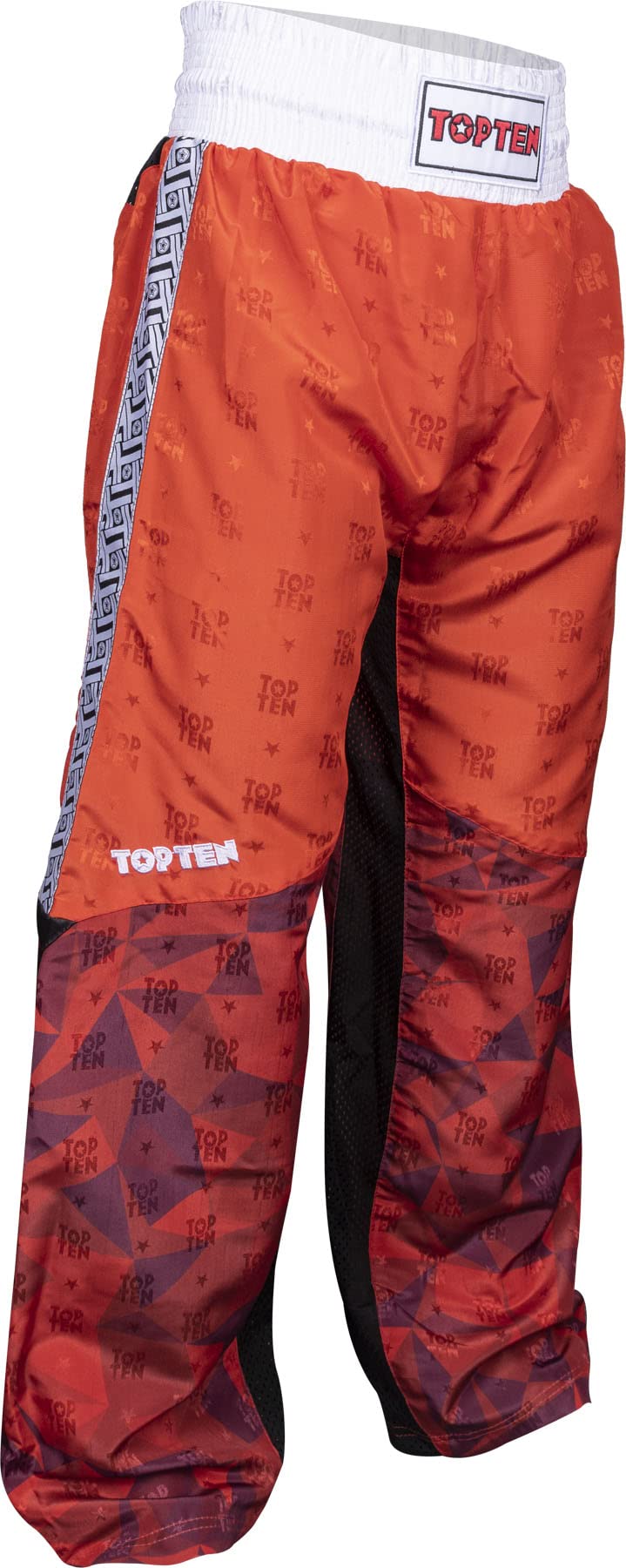 TopTen Kickboxhose „Prism“ Rot L, Rot L