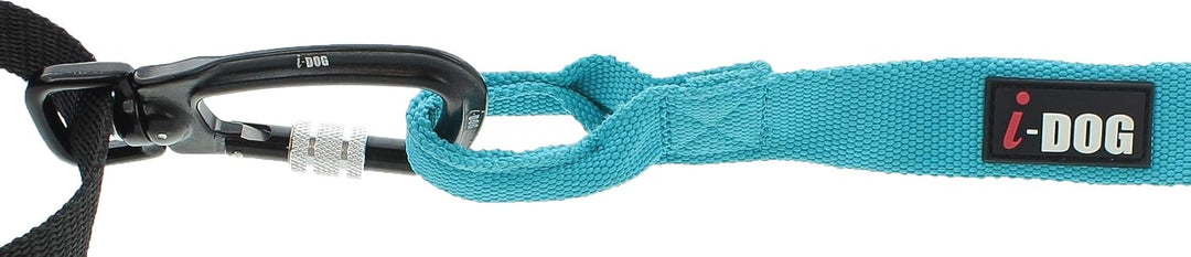 I-dog Schleppleine Opal, ALM – blau Schleppleine Opal, MEDIUM Dog, 190cm MEDIUM DOG 190, MEDIUM DOG