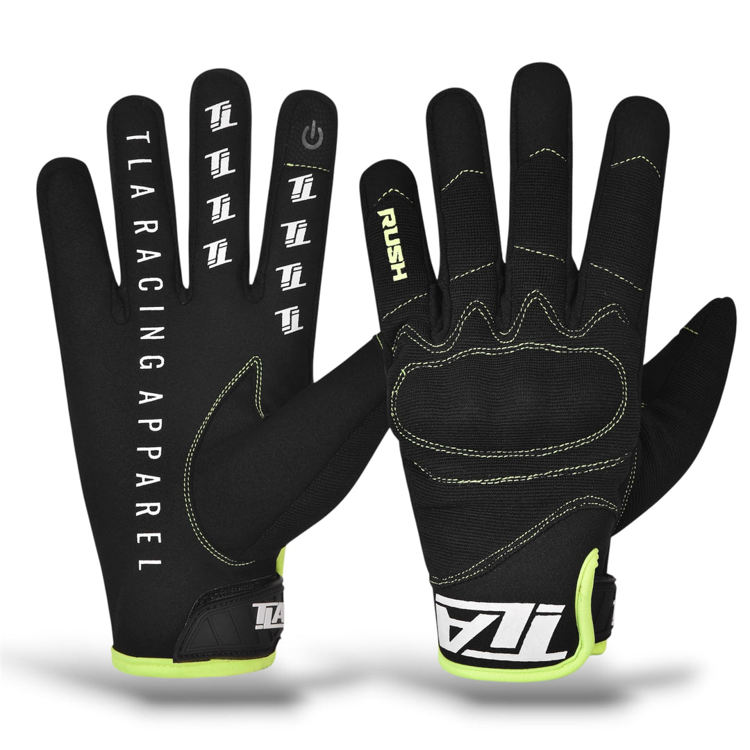 TLA Motocross Handschuhe Enduro Rush - Crosshandschuhe, Motocross Enduro Handschuhe BMX, Quad, Motar