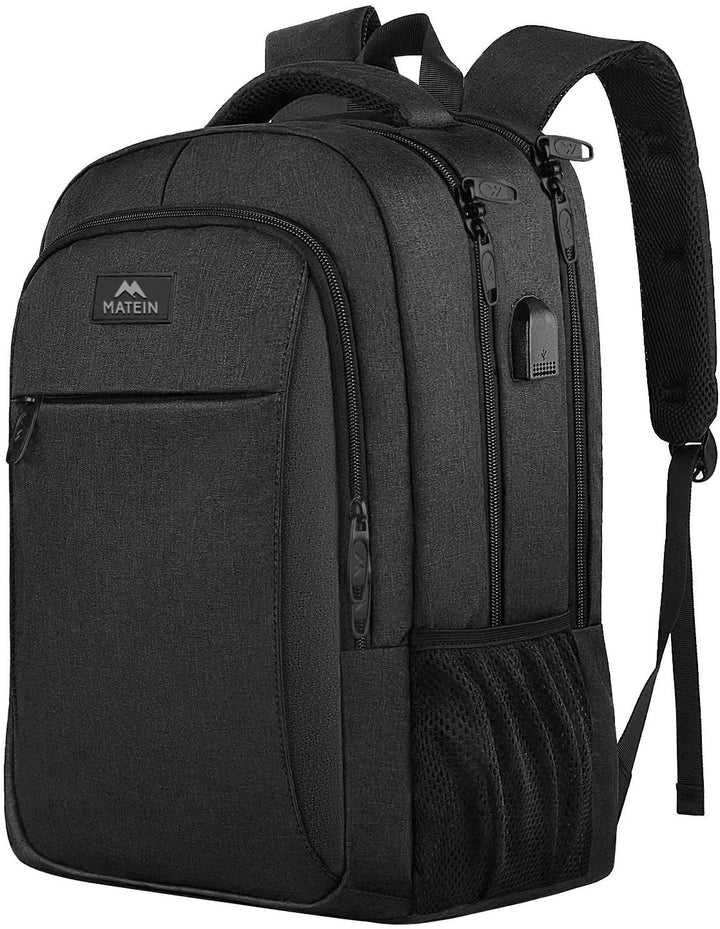 MATEIN Business Laptop Rucksack 15,6 Zoll Reise Laptop Tasche Rucksack mit USB Ladeanschluss Wassera