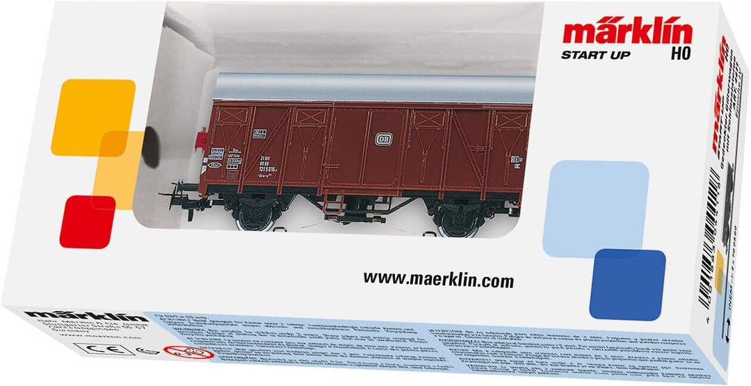 Märklin Start up 4411 - Gedeckter Güterwagen mit Schlusslaterne