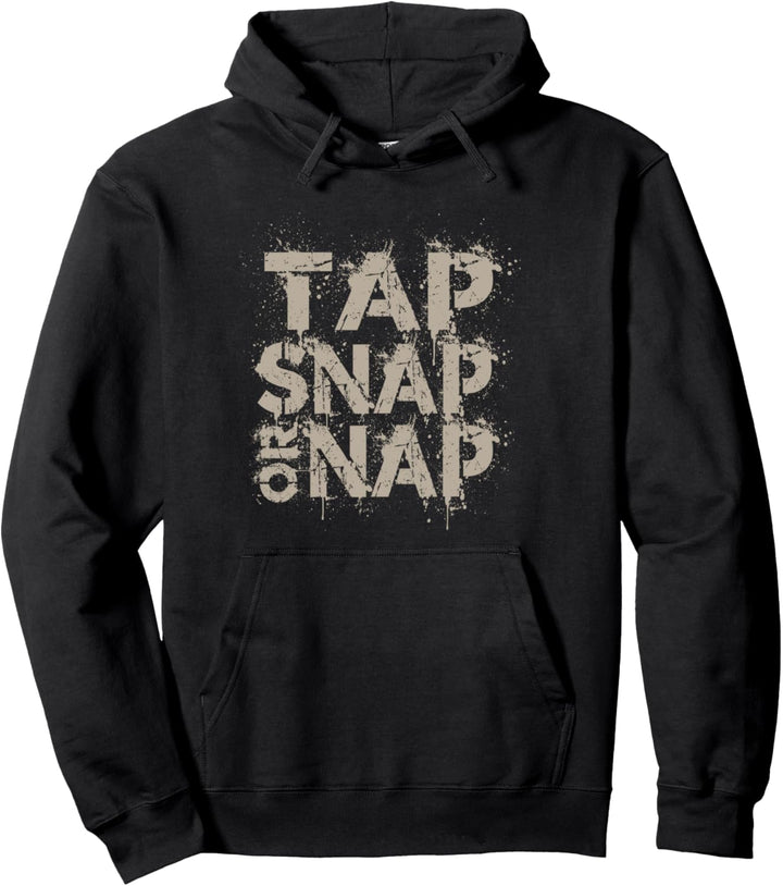 BJJ Jiu Jitsu Geschenkidee Tap Snap Or Nap Mixed Martial Art Pullover Hoodie