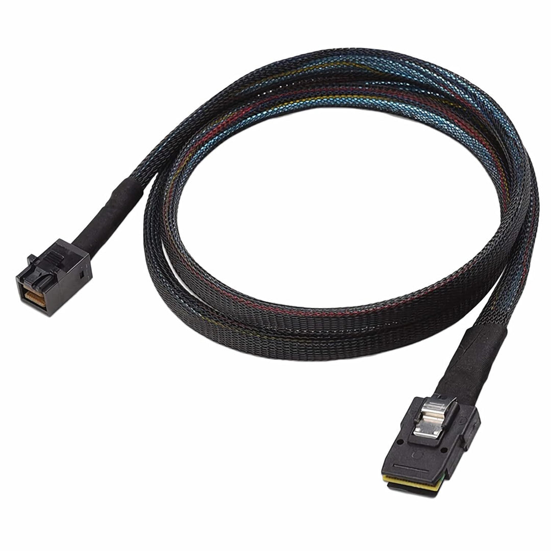 L49S Mini SAS Kabel 1m, Internes Mini SAS HD SFF-8643 zu SFF-8087 Kabel, Hochgeschwindigkeitsverbind