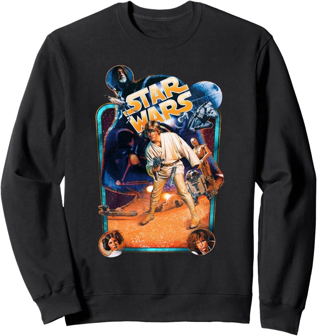 Star Wars Group Shot Ragtag Heroes Sweatshirt