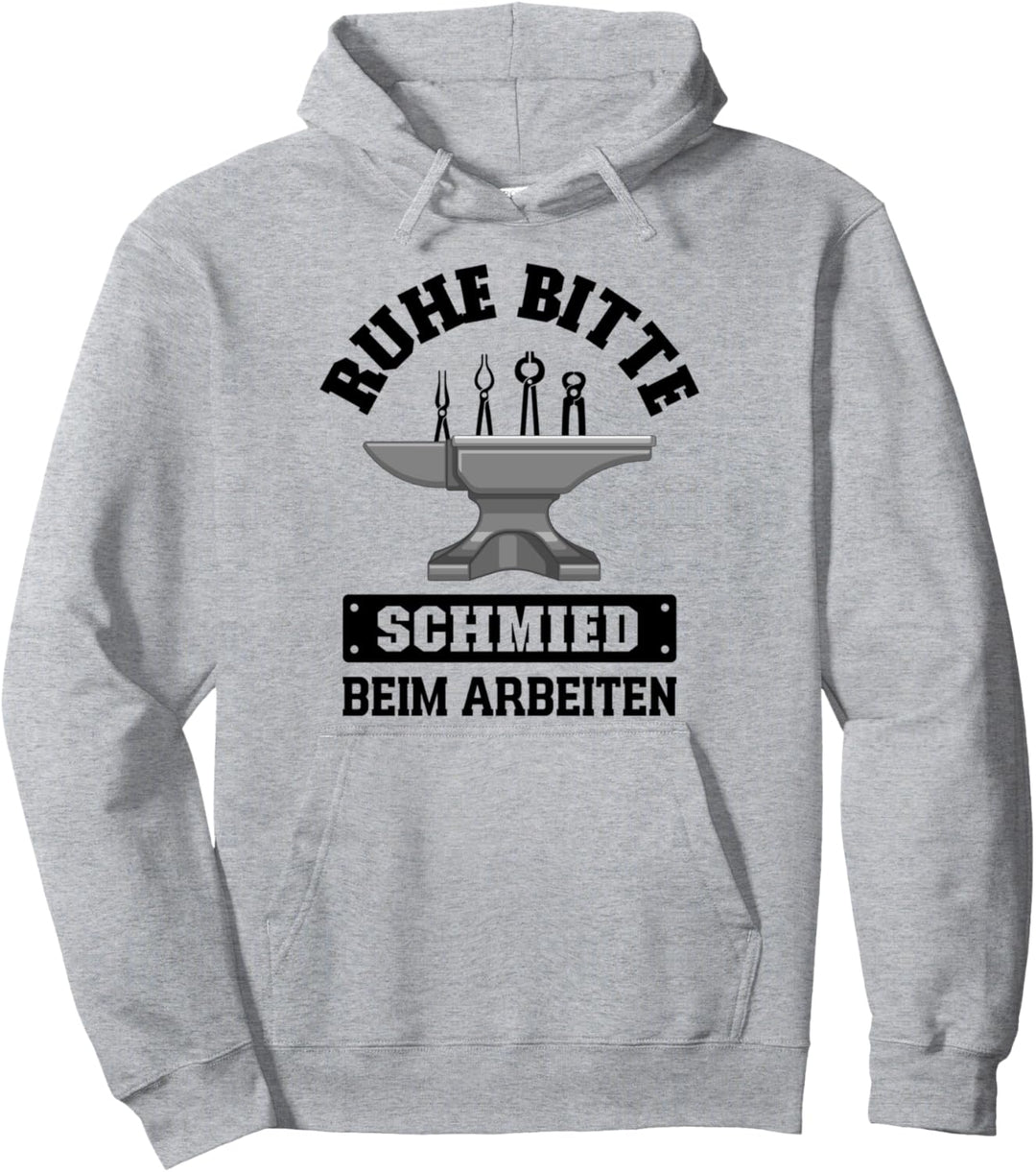 Schmied Hufschmied Schmiedekunst Metallbauer Schmieden Pullover Hoodie