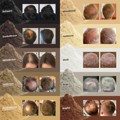 IMPERIO Streuhaar zur Haarverdichtung & vollem Haar in Sekunden. Schütthaar für einen authentischen