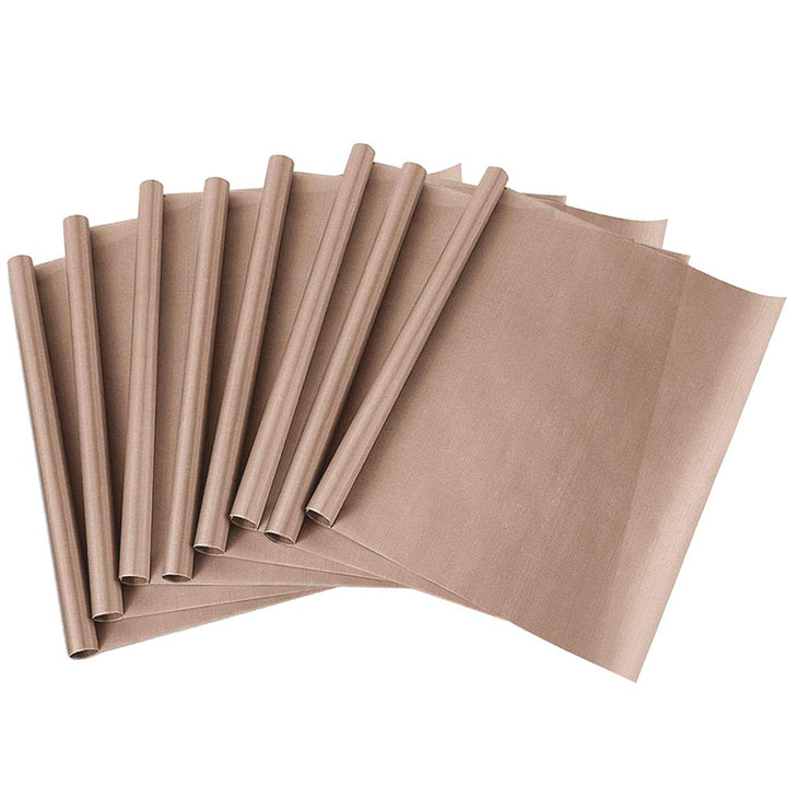 Dauerbackfolie 8er Set,Premium Backpapier 40 x 60 cm 260° Wiederverwendbar Backfolie, Hitzebeständig
