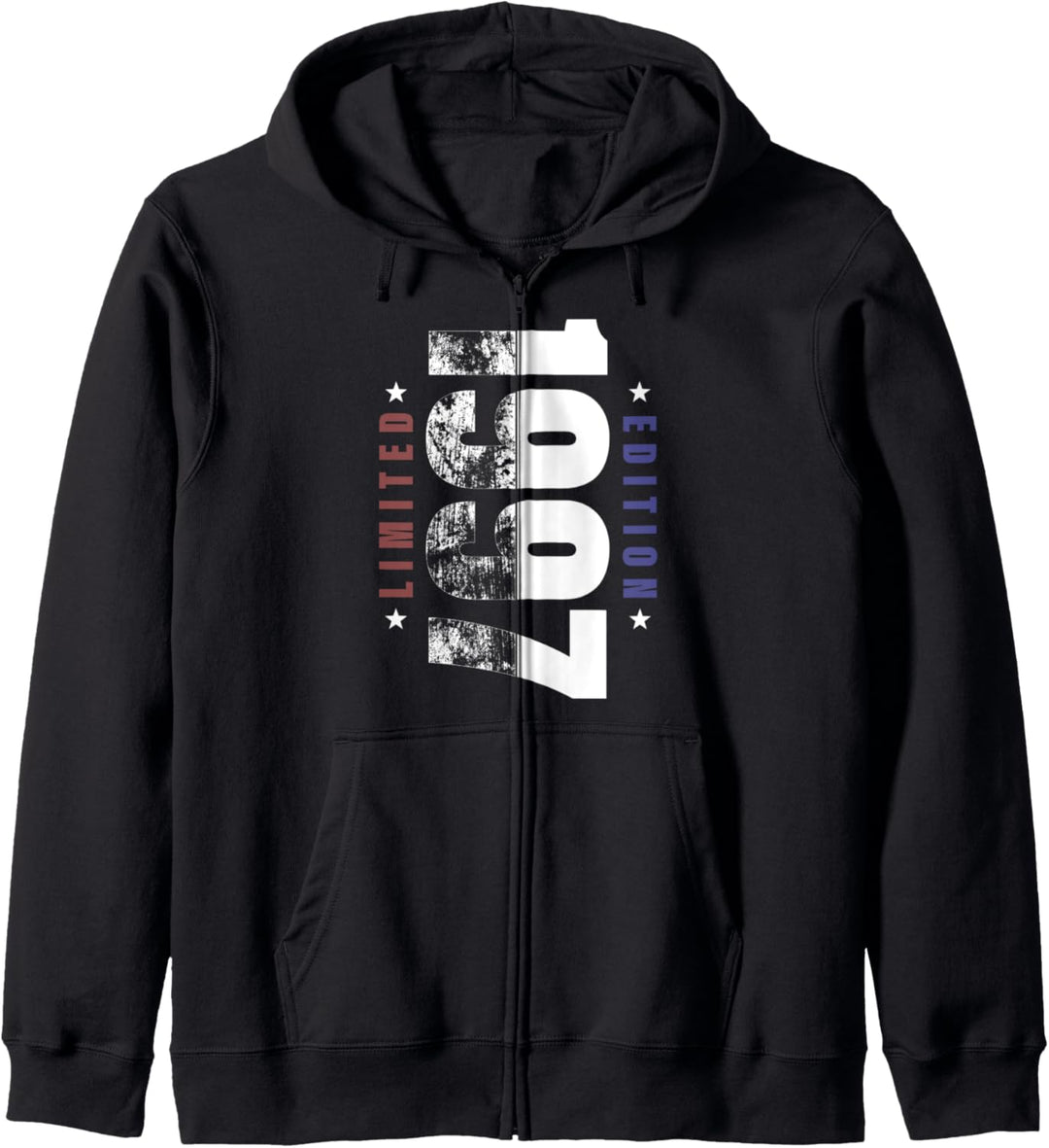 Grunge Birthday Limited Edition 1997 geboren 1997 Geschenk Kapuzenjacke