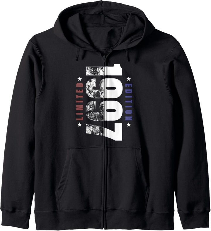 Grunge Birthday Limited Edition 1997 geboren 1997 Geschenk Kapuzenjacke