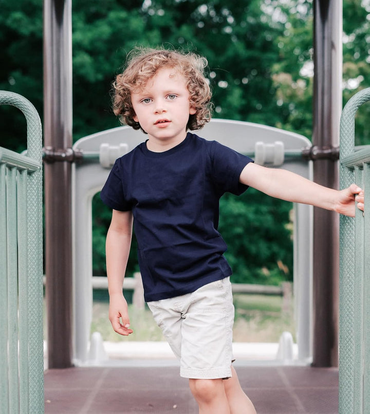 LAPASA Kinder T Shirt 100% Baumwolle 4er Pack Unisex 3-13 Jahre/ 95-165 Jungen Jungs Sport Tshirt K0
