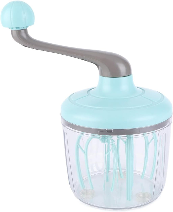 Handgekurbelter Sahnemixer, Manueller Schneebesen, Backen, Mischwerkzeuge, Küchenzubehör, 1100 Ml, A
