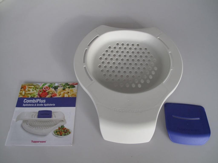 TUPPERWARE Backen Spätzlekaiser Grosse Spätzleria Spätzlekönig + Rezeptheft 7206