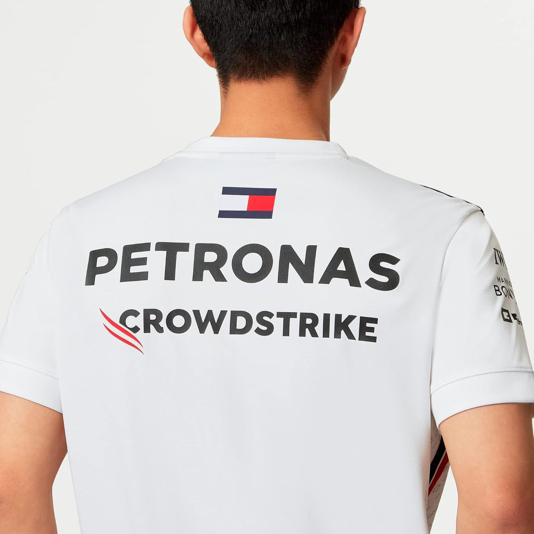 MERCEDES AMG PETRONAS Formula One Team - 2023 Team-T-Shirt XL Weiss, XL Weiss