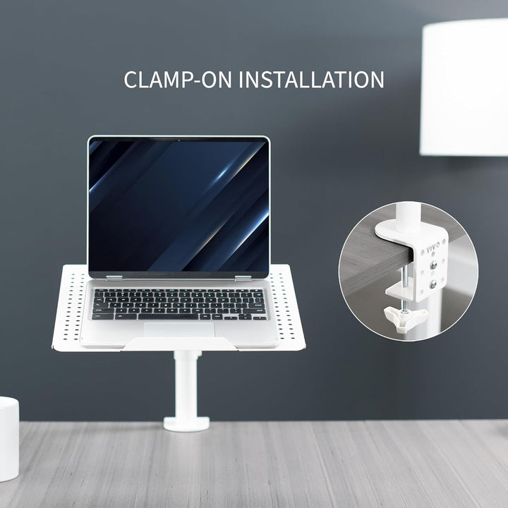 VIVO Stand-V001LW Laptop-Notebook-Schreibtischhalterung, vollständig verstellbare Verlängerung mit C