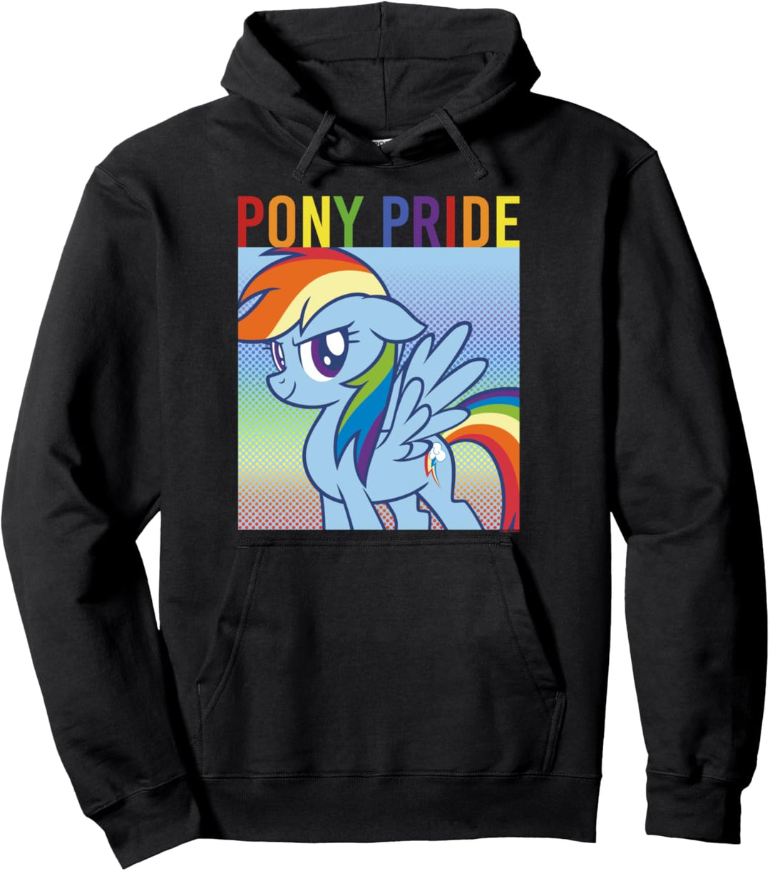 My Little Pony Rainbow Dash Pony Pride Poster Pullover Hoodie