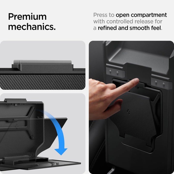 Spigen Tesla Model Y Juniper 2025 2026 Model 3 Highland 2025 2026 One-Touch Versteckte Aufbewahrungs