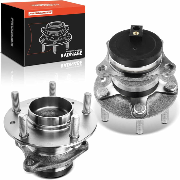 Frankberg 2x Radnabe Radlagersatz Hinterachse Kompatibel mit 6 Hatchback GH 1.8L-2.5L 2007-2013 6 Ko